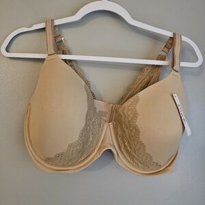 Soma Embraceable Full Coverage Lace Trim bra size 38DDD